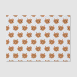 Cute Christmas Gingerbread Cat Tissue Paper