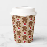 Gingerbread Man to Go Cups