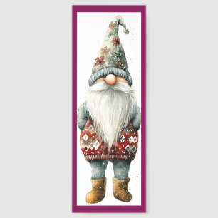 Cute Christmas Gnome Bookmarks