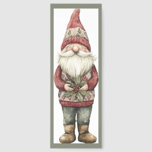 Cute Christmas Gnome Bookmarks