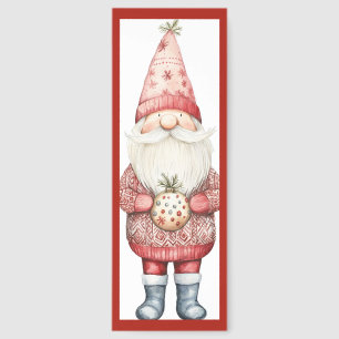 Cute Christmas Gnome Bookmarks