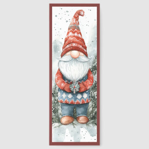 Cute Christmas Gnome Bookmarks