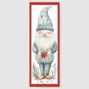 Cute Christmas Gnome Bookmarks