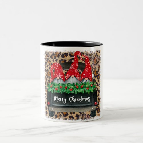 Cute Christmas Gnome Sublimation Two_Tone Coffee M Two_Tone Coffee Mug