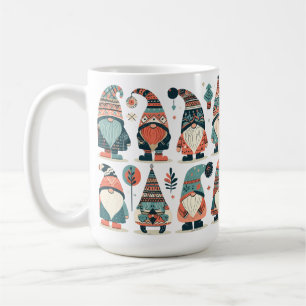 Cute christmas gnomes collection coffee mug