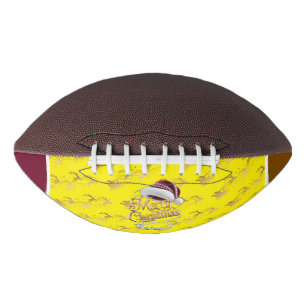 Cute Christmas hat Football
