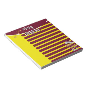 Cute Christmas hat Notepad