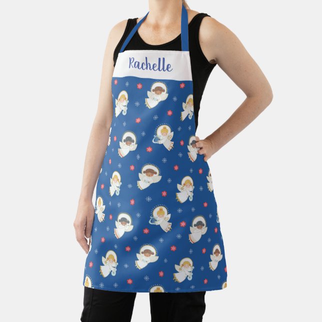 Cute Christmas Holiday Apron (Insitu)