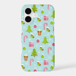 Cute Christmas Holiday Pattern iPhone 17 Case