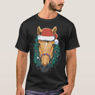 Cute Christmas Horse T-Shirt