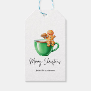 Cute Christmas Hot Cocoa Christmas Gift Tags