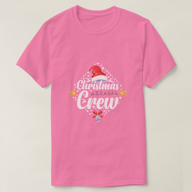 Cute Christmas Icons Festive Elements T-Shirt (Design Front)