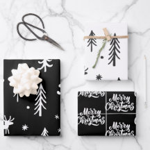 Cute Christmas Illustrations Simple Pattern