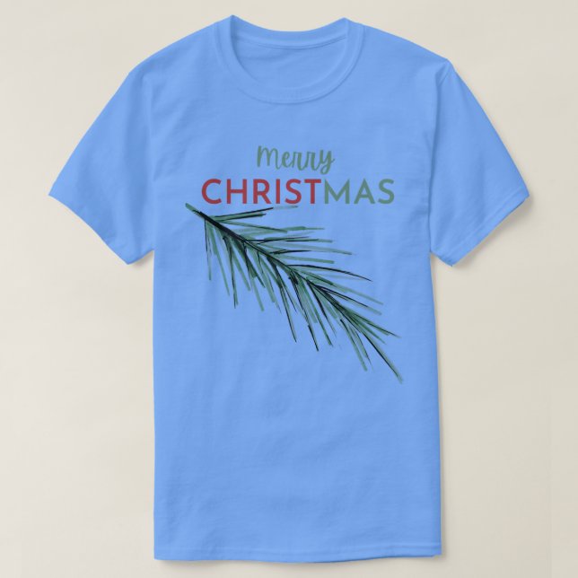 Cute Christmas Keep Christ in Christmas Positive C T-Shirt (Design Front)