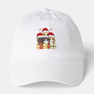 Cute Christmas Kittens Squad -Christmas Santa cats Hat