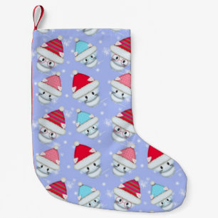 Cute Christmas Kitties Small Christmas Stocking