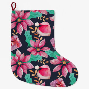 Cute Christmas Large Christmas Stocking