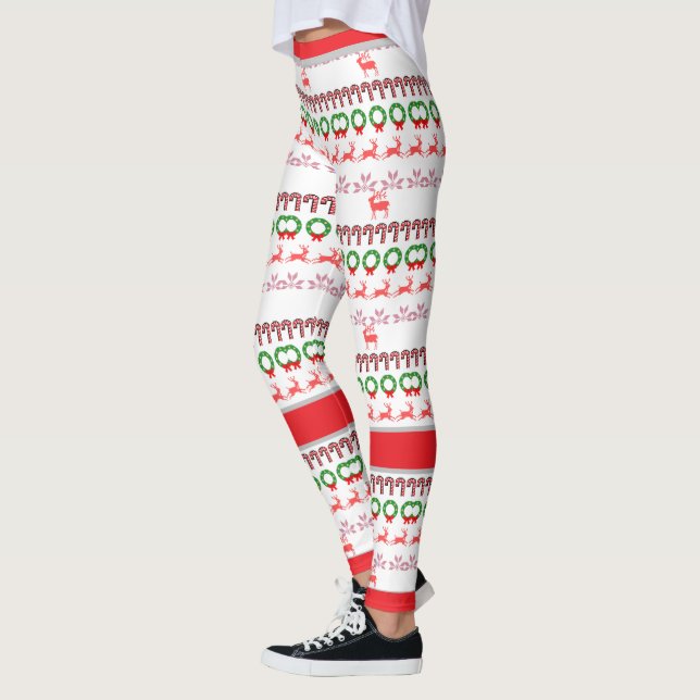 Cute Christmas Leggings (Left)