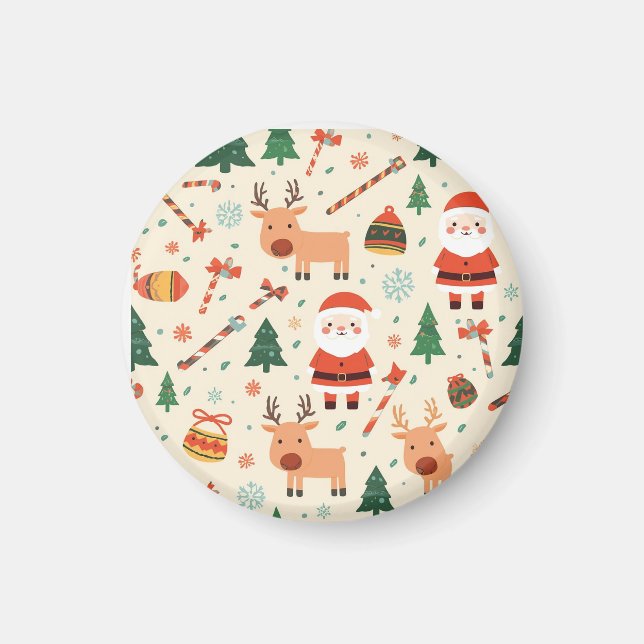 Cute Christmas Magnet (Front)