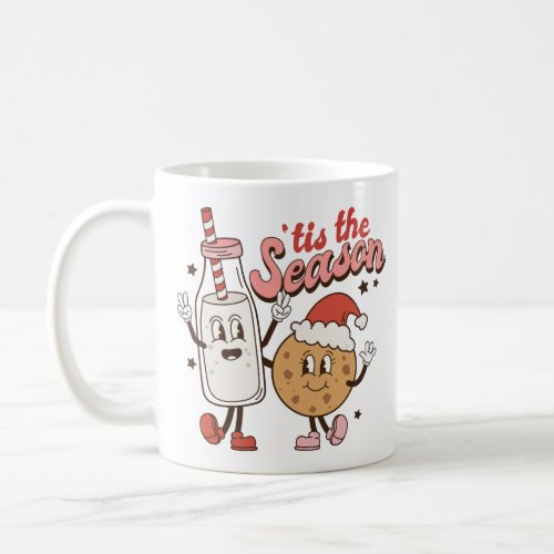 Cute Christmas Milk and Cookie Coffee Mug