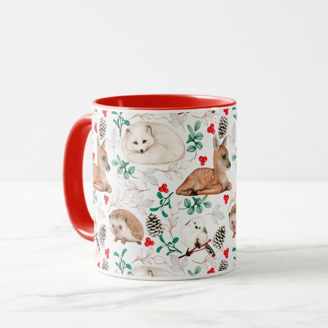 Cute Christmas  Mug (Front Left)