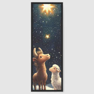 Cute Christmas Nativity Scene Bookmarks