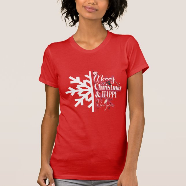 Cute Christmas new year  T-Shirt (Front)