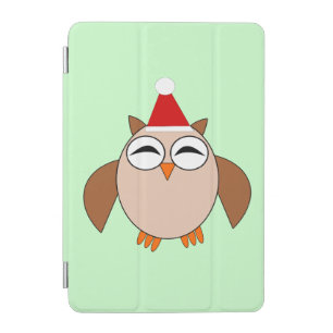 Cute Christmas Owl iPad Mini Cover