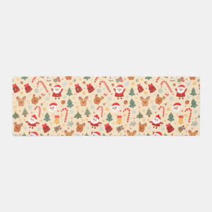 Cute Christmas Pattern Welcome Doormat Outdoor Rug