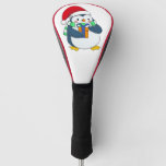 Cute Christmas Penguin – Holiday Golf Gift  Golf Head Cover