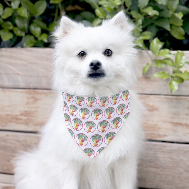 Cute Christmas  Pet Bandana Collar (Dog)