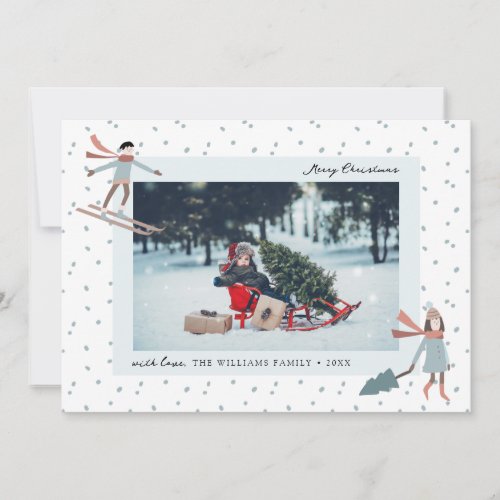 Cute Christmas Photo Holiday Card