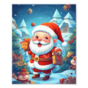 Cute Christmas Photo Print