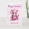 Cute Christmas Pink Winter Mouse
