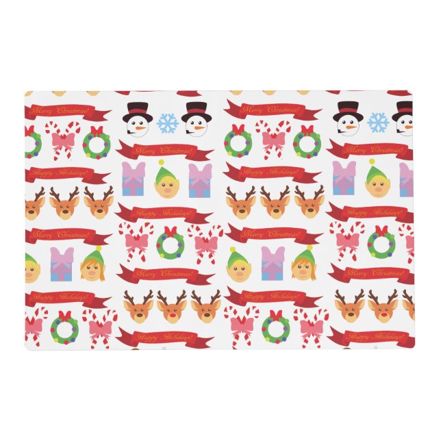 Cute Christmas Placemat (Front)
