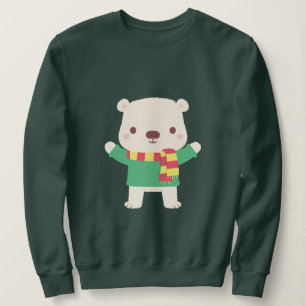 Cute Christmas Polar Bear Sweatshirt