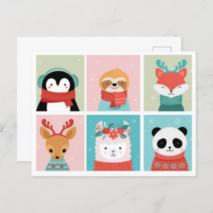 Cute Christmas Postcard