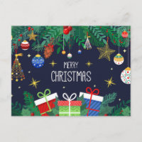 Cute Christmas Postcard