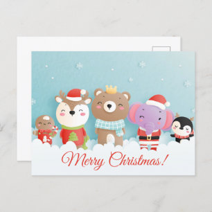 Cute Christmas Postcard