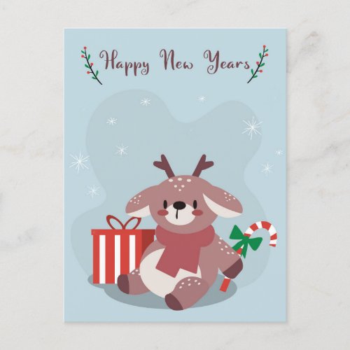 Cute Christmas Postcard