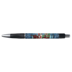 Cute christmas puppy and elf pen