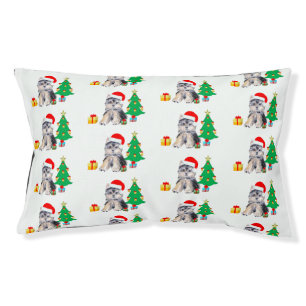 Cute Christmas puppy Pet Bed
