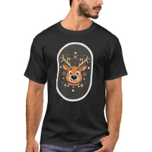 Cute Christmas Reindeer Art