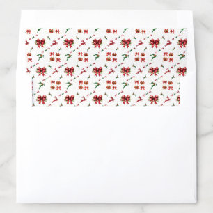 Cute Christmas Reindeer Envelope Liner