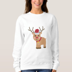 Cute Christmas Reindeer Sweatshirt
