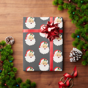 Cute Christmas Santa Claus Wrapping Paper