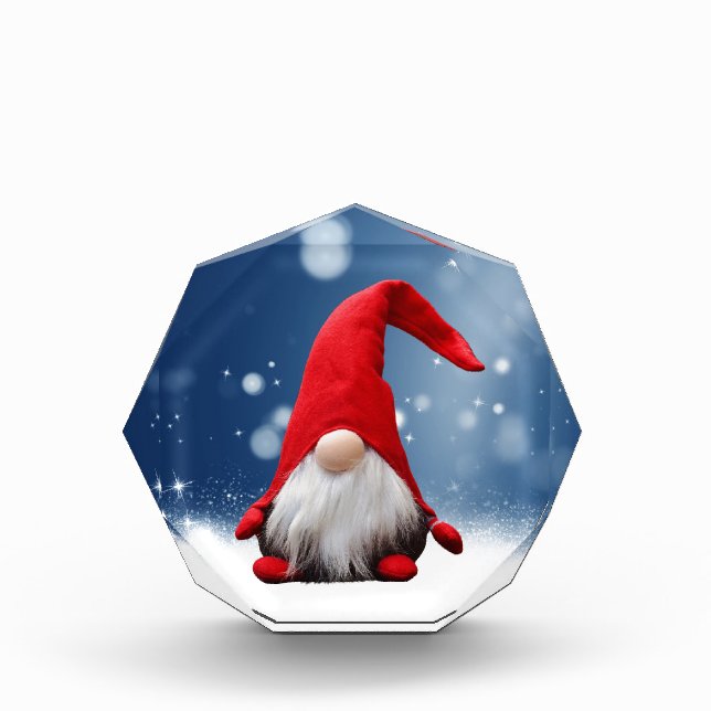 Cute Christmas Santa Snow Stars Award (Front)