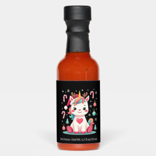 Cute Christmas Shirt Girls Women Xmas Unicorn Deer Hot Sauces