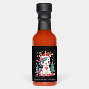 Cute Christmas Shirt Girls Women Xmas Unicorn Deer Hot Sauces