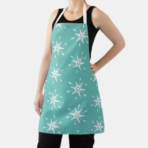 Cute Christmas Snowflake Holiday Christmas Apron